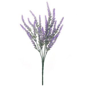 Tallos de Trigo, <span class=keywords><strong>Lavanda</strong></span> Artificial con 5 Ramas, Decoraciones Rústicas para Bodas, Plantas Artificiales, Plantas en Maceta y Flores - Product Image 5