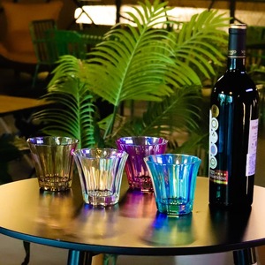 Venta al por mayor aceptable Lake Blue Taper Colorspraying cerveza moderna Stein con colores personalizables - Product Image 3