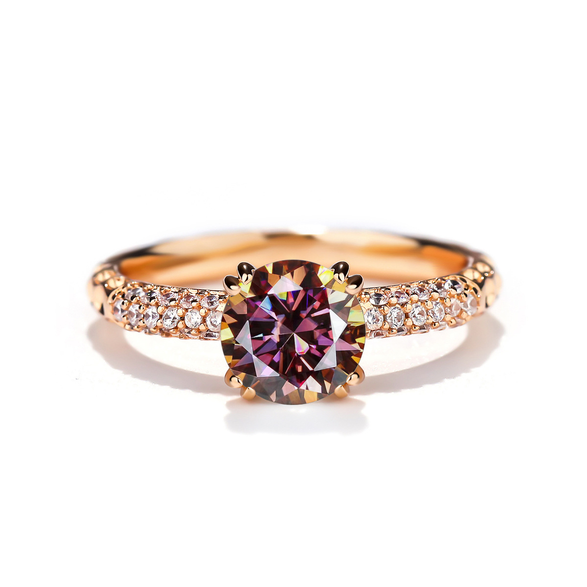 Morgan Pink (1Carat moissanite)