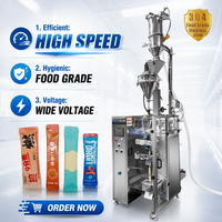 Automatische hoogprecisie auger probiotica poeder stickpack machine achteraf verzegelende machine voor afgeronde hoeken zakjes vaste dranken vul- en verzegelmachine