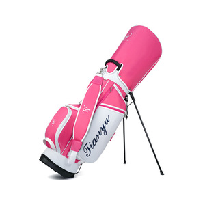 Ensemble de clubs de golf d'entraînement rose premium avec sac de golf, ensemble de clubs de golf pour femmes, ambidextre, pour l'extérieur et l'intérieur, 9 clubs en fibre de carbone/acier - Product Image 4