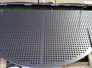 Tùy chỉnh lỗ khác nhau đục lỗ nhôm/Thép mạ kẽm trang trí tường mặt tiền tấm kim loại - Product Image 3