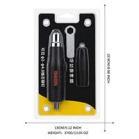 Adaptateur de pistolet à rivets manuel, tige hexagonale, outil de rivetage pour perceuse électrique, corps en PVC étanche pour rivets aveugles de 2 à 4,8 mm