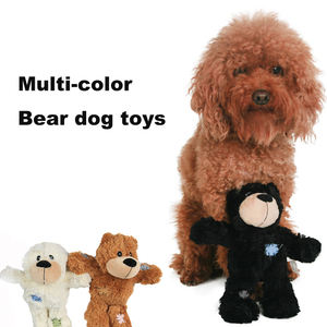 Manufacturer Wholesale Stuffed Squeaky Chew Plush Pet <b>Dog</b> Bear <b>Toys</b> - Product Image 6