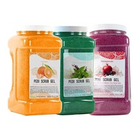 Bain nettoyant végétalien exfoliant tendre lisse éclaircir fruits biologiques naturels vitamine C blanchiment de gommage pieds corps gommages