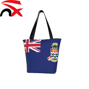 Productos con Estampado de la Bandera de las Islas Caimán en Oferta, Juego de Bolsas con la Bandera de las Islas Caimán, Bufanda, Diadema y Broches para Actividades al Aire Libre - Product Image 2