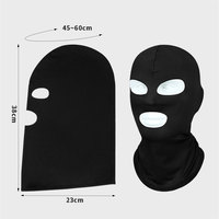 Nueva gorra Balaklava de dos agujeros para montar máscaras de motocicleta de secado rápido pasamontañas protección solar pasamontañas sombreros al por mayor hechos en fábrica
