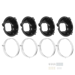 Seau de montage de phares avec anneaux pour <span class=keywords><strong>Chevrolet</strong></span> Chevelle <span class=keywords><strong>El</strong></span> <span class=keywords><strong>Camino</strong></span> & GTO 1964-70 - Product Image 6