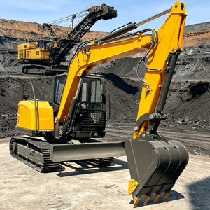 Livraison Gratuite Grande Excavatrice Hydraulique sur Chenilles de 10 Tonnes avec Godet, Matériel de Terrassement, Excavatrice Moyenne d'Occasion - Product Image 6