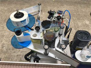 เครื่องติดฉลากขวดกลมอัตโนมัติเครื่องติดฉลากสติกเกอร์แบบติดด้วยตนเองสำหรับอุตสาหกรรมอาหาร - Product Image 4