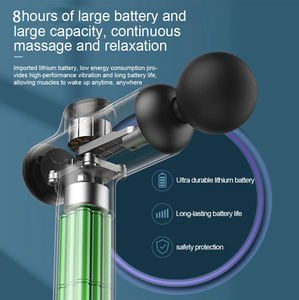 Masajeador de pistola Fascial de impulso muscular eléctrico recargable ABS profesional de alta calidad 2025 para masaje deportivo corporal - Product Image 5