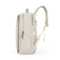 Nouveau design Sac à dos unisexe pour ordinateur portable, étanche, léger, avec fermeture éclair, équipé d'un airbag, pour ordinateur 15 pouces, grand format professionnel