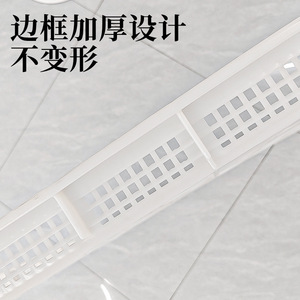 Bandeja de secado de plástico 900x900x60mm blanca de HDPE moldeada por inyección para uso en secado solar y liofilización - Product Image 4