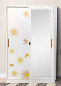 Chambre à coucher Armoire en métal <span class=keywords><strong>2</strong></span> portes coulissantes armoire almirah - Product Image 4