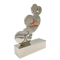 Alliage de Zinc coulée polissage étudiant danse drôle personnalisé sport musculation Amour mini trophée souvenir