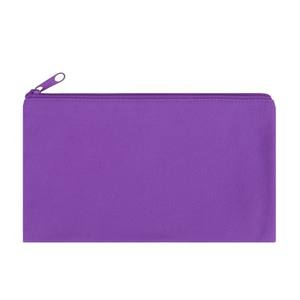 Wholesale Simple Multipurpose Canvas Zipper <b>Cosmetic</b> <b>Bag</b> Pencil <b>Bag</b> - Product Image 5