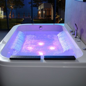 <span class=keywords><strong>Balneo</strong></span> Moderne Acrylique Jakezi <span class=keywords><strong>Baignoire</strong></span> Intérieure Hydromassage Fibre de Verre Double Whirlpool Jaccuzi Spa <span class=keywords><strong>Baignoire</strong></span> - Product Image 3