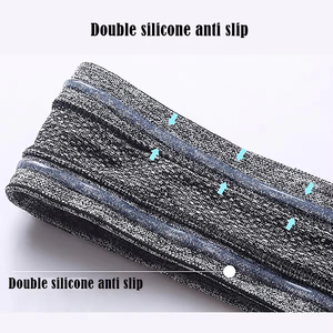 Bandeau élastique antidérapant et respirant pour hommes et femmes, idéal pour le fitness, la gym, le yoga, la course, le football et le basketball - Product Image 3