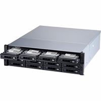 Serveur de stockage NAS 16 baies en rack, sans disques, pour centre de données, modèle TS-h1677AXU-RP-R7-32G, occasion