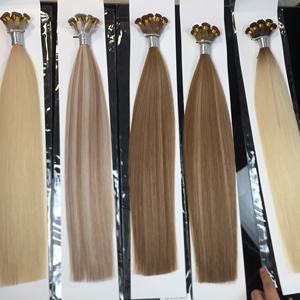 Extensions de cheveux humains Remy 100% naturels Dragonbeauty Factory, 10-30 pouces, tissées à la main, cheveux russes, couleur blonde, vente en gros - Product Image 1