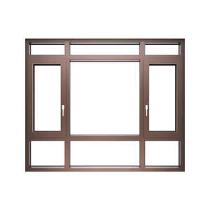 Fenêtre à battant en aluminium, prix de gros direct usine, commande en gros, ouverture vers l'extérieur - Product Image 1