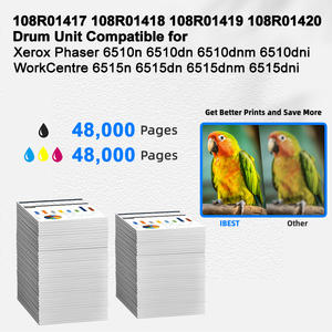 Unité de tambour Compatible IBEST Xerox Phaser 6510n 6510dn 6510dnm 6510dni <span class=keywords><strong>WorkCentre</strong></span> 6515n <span class=keywords><strong>6515dn</strong></span> 6515dnm 6515dni pour Xerox 108R01420 - Product Image 2