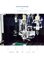 Machine de soudage sélectif automatique FPC à commande motorisée haute vitesse 220V avec vision CCD de type aérien, soudeuse laser à ondes 2.2kW
