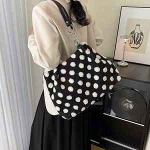 2025 mùa đông thời trang của phụ nữ điểm <span class=keywords><strong>Tote</strong></span> Túi công suất lớn đơn giản sang trọng Vai Túi - Product Image 4