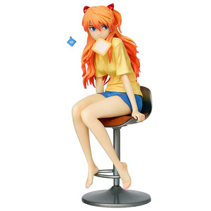 Figurine d'action robot Evangelion BBG <span class=keywords><strong>Asuka</strong></span> en PVC, modèle de décoration anime, jouets tendance pour bureau - Product Image 5
