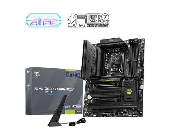 New MSI MAG Z890 TOMAHAWK WIFI Ultra9 DDR5 5G Lan WIFI7 PCIe 5.0 LGA 1851 CPU for 15th CPU Ultra 9/7/5 285K 265K 245K Processor