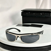 Lunettes de soleil sport polarisées dégradées légères unisexe UV400, monture carrée intégrale, cyclisme, bleu clair, blanc, multicolores, extérieur