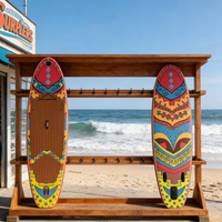 Planche de paddle gonflable résistante aux vagues avec système à 3 ailerons, pression de 12-15 PSI, accessoires personnalisables, directement de l'usine
