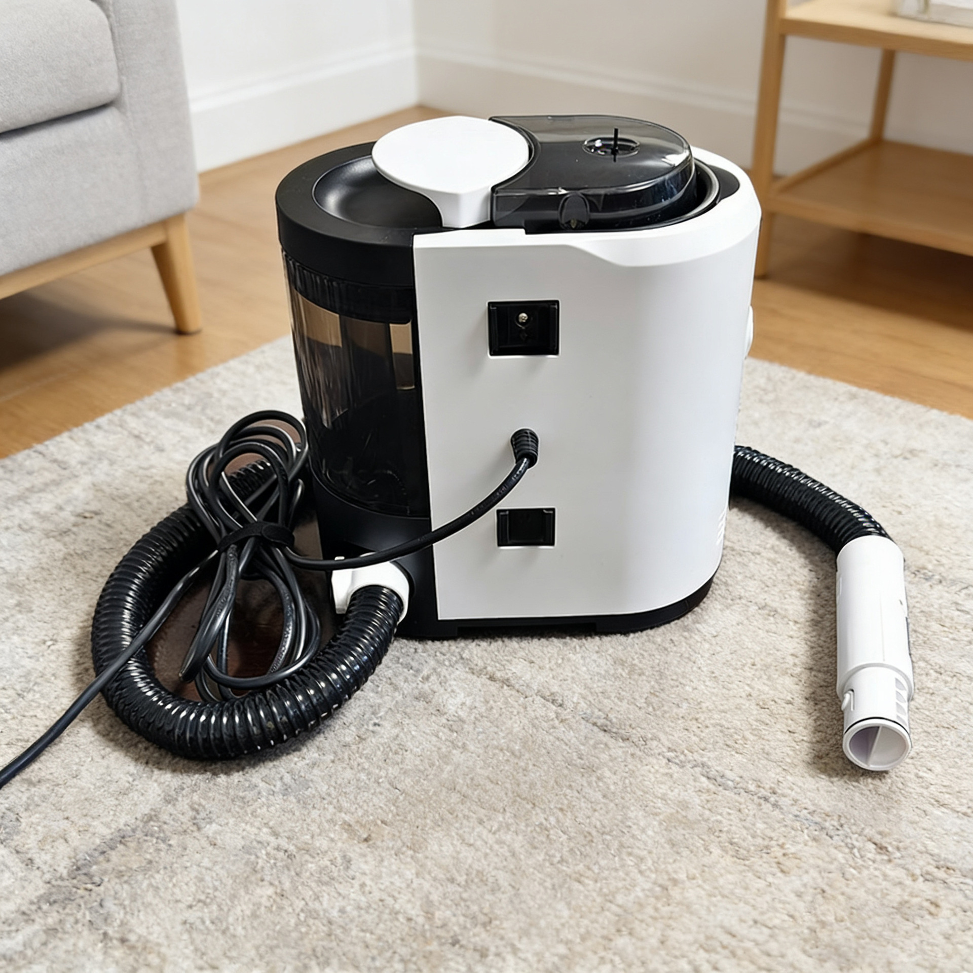 150W High-Suction Electric Upholstery &amp; Carpet Cleaner, Portable Household Spot Cleaner for Sofa, Carpet, Rugs, Car Interior &amp; Fabric Cleaning