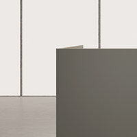 Bureau de réception commercial minimaliste en cuir peint |   Stockage intelligent + recharge sans fil |   Nouveau style chinois de luxe léger