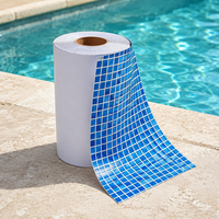 Bâche en PVC tissée tricotée sur mesure, résistante aux produits chimiques, imperméable, en polyester enduit 1000D, pour revêtement de piscine extérieur