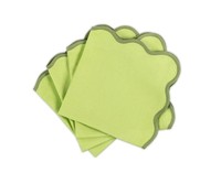 Serviette de table carrée en lin pur jacquard recyclé, durable, couleur personnalisée, pour hôtel, vente en gros 2018