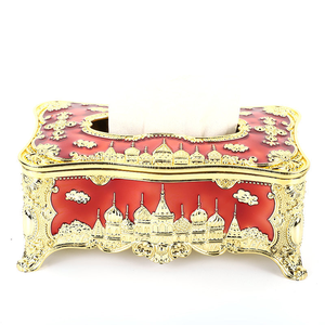 Boîte à mouchoirs magnifique <span class=keywords><strong>de</strong></span> style château rétro pour salon, hôtel, voiture, karaoké - Product Image 5