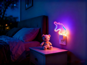 Unicorn Neon ABS Night <strong>Light</strong>-US Plug LED with <strong>Rainbow</strong> Colors Lighting for Kids Room/Nursery Decor - Product Image 5