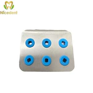 Supporto odontoiatrico in alluminio <span class=keywords><strong>Autoclave</strong></span> odontoiatria Block Block scatola di disinfezione supporto <span class=keywords><strong>Autoclave</strong></span> aghi ad alta velocità e bassa velocità - Product Image 6