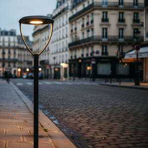 <span class=keywords><strong>Farola</strong></span> <span class=keywords><strong>de</strong></span> Jardín Circular <span class=keywords><strong>de</strong></span> Dos Brazos, Luminarias Multifuncionales Atinia, <span class=keywords><strong>Farola</strong></span> para Caminos <span class=keywords><strong>de</strong></span> Bicicletas y Peatones, Iluminación Urbana - Product Image 6