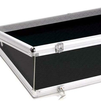 Vitrine de présentation de luxe à usage spécial pour salon professionnel, en aluminium et acrylique, pour table, résistante à l'eau