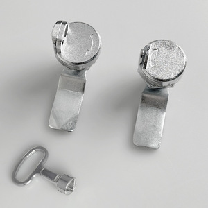 MS705-3A Cylindrical Lock Core Zinc Alloy Electrical Cabinet Lock With <b>Key</b> For <b>Meter</b> <b>Box</b> Door - Product Image 1