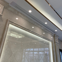 Écran de projection motorisé à tension par languette en aluminium encastré au plafond pour cinéma maison, écrans de cinéma électriques montés au plafond
