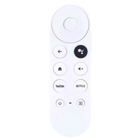 Fourniture de télécommande vocale G9N9N Nouveau Original pour Google TV Box Chromecast 4K Snow G9N9N Voice TV Remote Durable