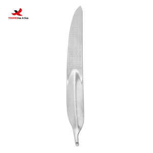 <span class=keywords><strong>Lime</strong></span> <span class=keywords><strong>à</strong></span> ongles professionnelle double face en acier inoxydable durable, vente en gros d'usine, réduction sur les achats multiples, outils de manucure - Product Image 2