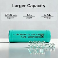 Batterie lithium-ion 18650 originale haute puissance 3600 mAh, cellule cylindrique haute énergie pour outil électrique