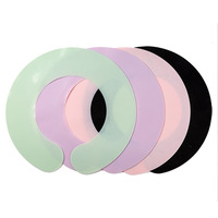 Protège-nuque en silicone imperméable pour coupe de cheveux – Cape de coiffeur professionnelle