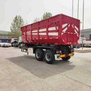 Divers biens promotionnels utilisant <span class=keywords><strong>2</strong></span>/3 <span class=keywords><strong>essieux</strong></span> 10/15/20 tonnes de mini <span class=keywords><strong>remorque</strong></span> hydraulique de tracteur de décharge de barre d'attelage de ferme - Product Image 4