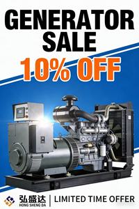 Generador Portátil de GNL Trifásico de 80KW 100KVA, Súper Silencioso, 380V 400V 440V, Alta Eficiencia Industrial, HSD-80CG High E - Product Image 3