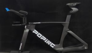 Direct usine, cadre de vélo de piste en fibre de carbone de conception française, modèle de course aérodynamique authentique - Product Image 4